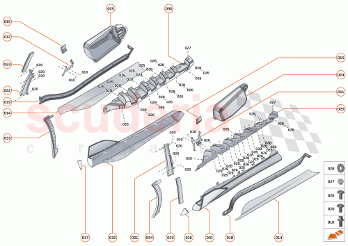 Part Diagram for McLaren 00RA238