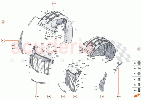 Part Diagram for McLaren 13AA655RP