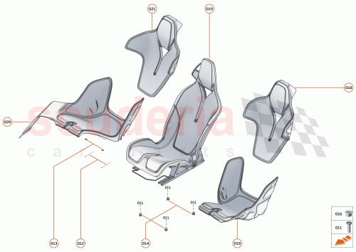 Part Diagram for McLaren 23NA758CP