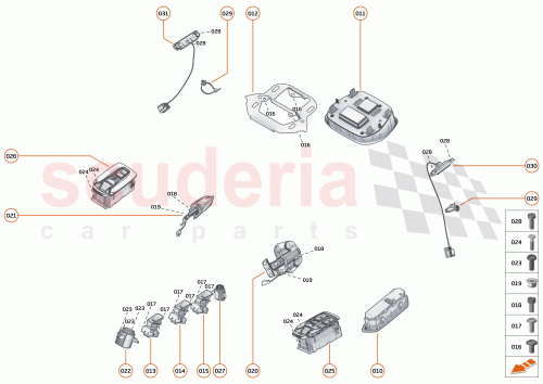 Part Diagram for McLaren 00RA579