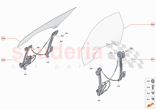 Part Diagram for McLaren 00RA056