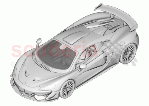 Part Diagram for McLaren 13Q0188CP
