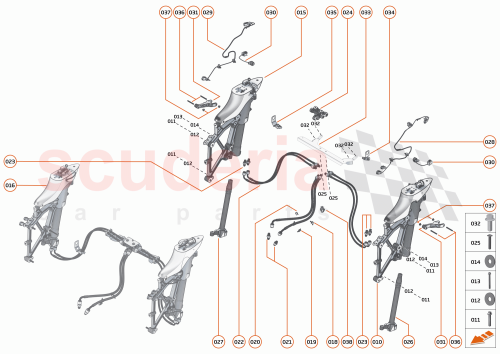 Part Diagram for McLaren 26AB482SP