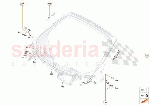 Part Diagram for McLaren 16AB971CP