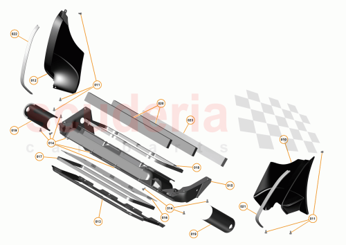 Part Diagram for McLaren 12A1245CP