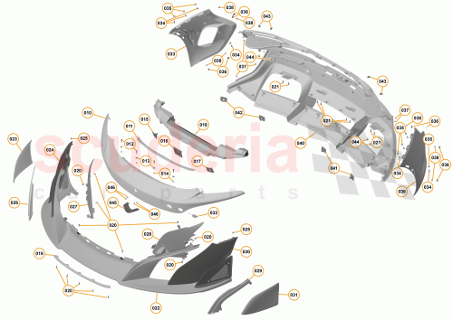 Part Diagram for McLaren 11A9555RP
