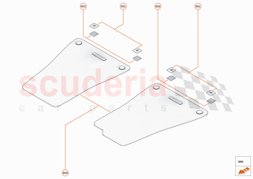 Part Diagram for McLaren 26NA716SP