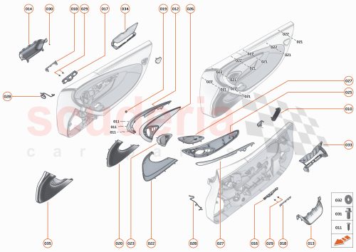 Part Diagram for McLaren 22MA427GP