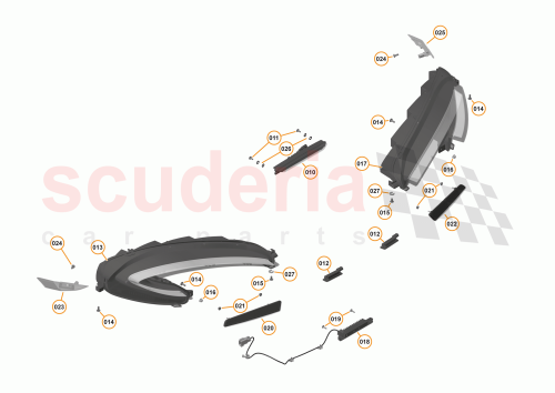 Part Diagram for McLaren 13A3748CP