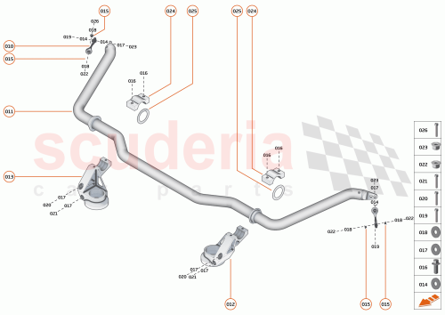 Part Diagram for McLaren 15BA048RP