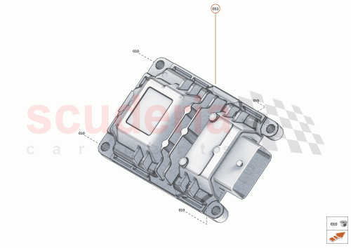 Part Diagram for McLaren 16MB438CP