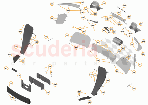 Part Diagram for McLaren 11A9506RP