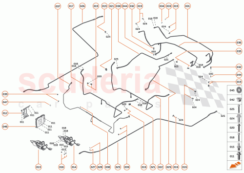 Part Diagram for McLaren 28BA121CP