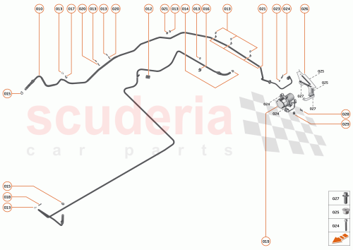Part Diagram for McLaren 14CA008CP