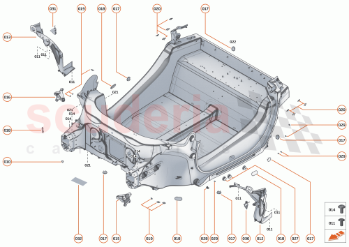 Part Diagram for McLaren 14A1365CP