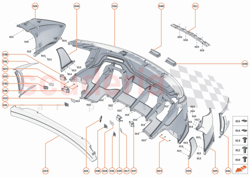 Part Diagram for McLaren 11A7137CP