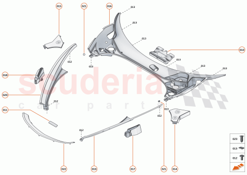Part Diagram for McLaren 22AA215GP