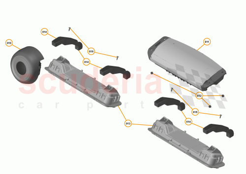 Part Diagram for McLaren 14NB299CP