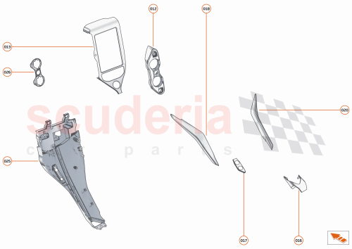 Part Diagram for McLaren 14N1318CP