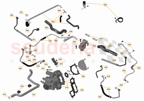 Part Diagram for McLaren 11F1021CP