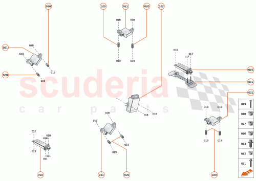 Part Diagram for McLaren 11M3460LP