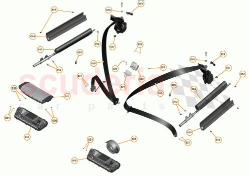 Part Diagram for McLaren 11NA013CP