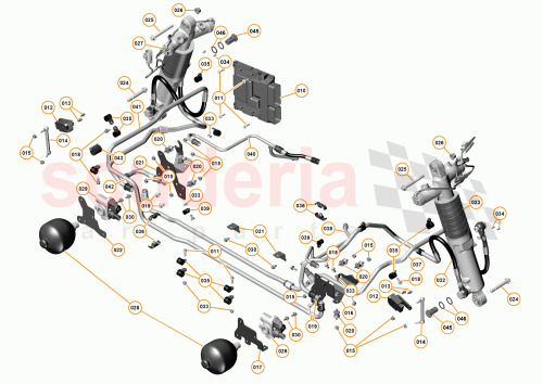 Part Diagram for McLaren 12B0127CP