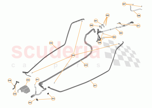 Part Diagram for McLaren 11M0410CP