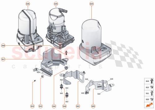 Part Diagram for McLaren 00RG019