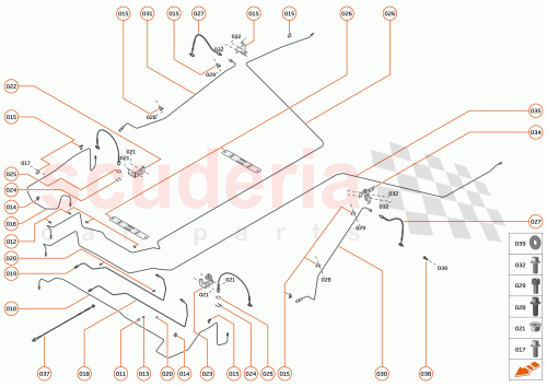 Part Diagram for McLaren 15CA097CP