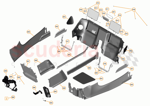 Part Diagram for McLaren 12N0604CP