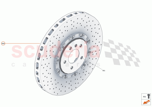 Part Diagram for McLaren 23CA095CP