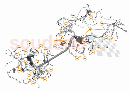 Part Diagram for McLaren 14MA764CP