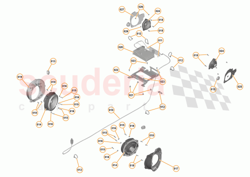 Part Diagram for McLaren 13M1551CP