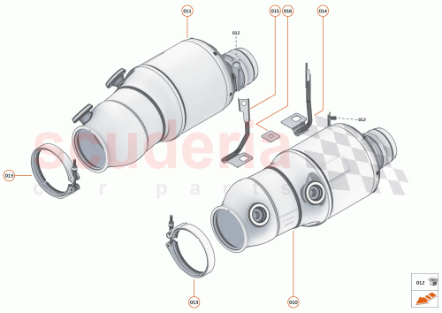 Part Diagram for McLaren 16HA318CP