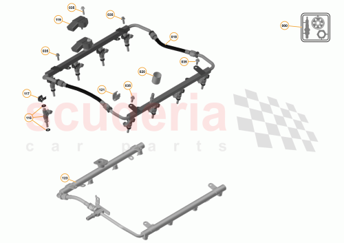 Part Diagram for McLaren 11F1113CP