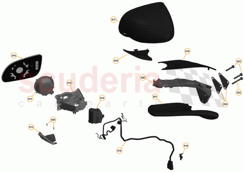 Part Diagram for McLaren 11A8414CP