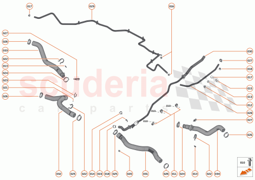 Part Diagram for McLaren 22LA055GP