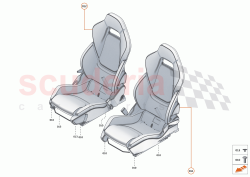 Part Diagram for McLaren 14NA972CP