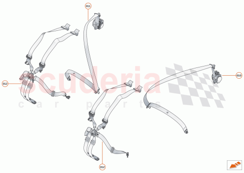 Part Diagram for McLaren 11N4129CP
