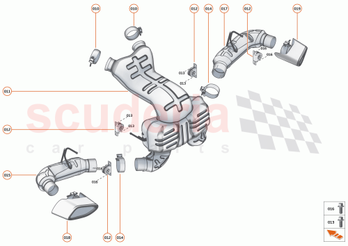 Part Diagram for McLaren 13HA031CP
