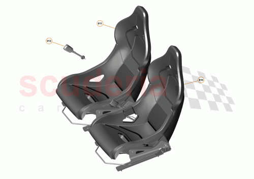 Part Diagram for McLaren 14NA025CP