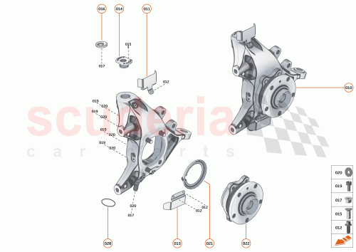 Part Diagram for McLaren 14B0632CP