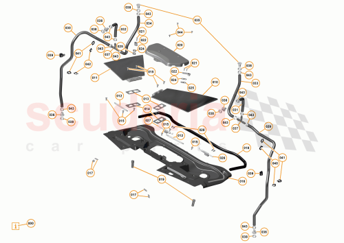 Part Diagram for McLaren 00RA124