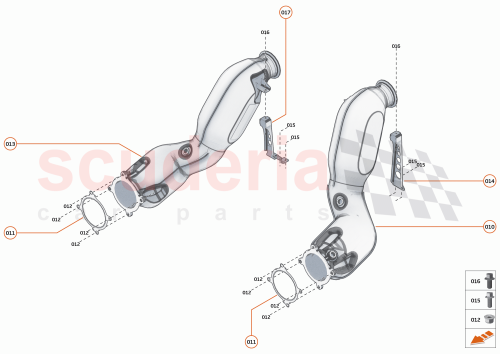 Part Diagram for McLaren 14HA040CP