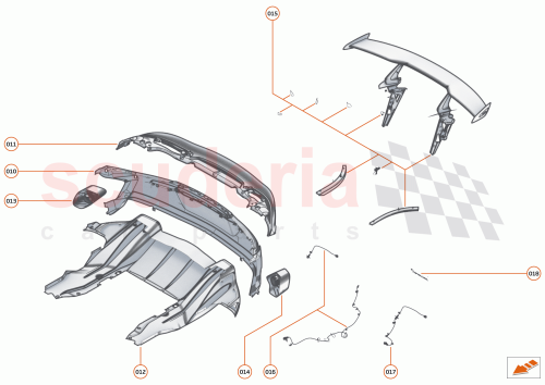 Part Diagram for McLaren 13AA796CP