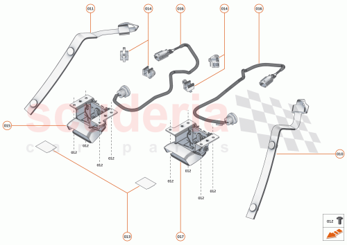 Part Diagram for McLaren 15NA819CP