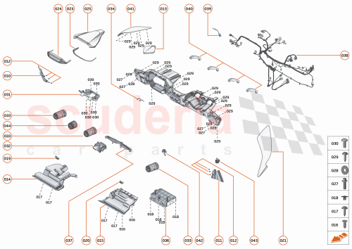 Part Diagram for McLaren 14N1540CP