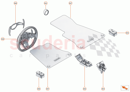 Part Diagram for McLaren 11N3965RP