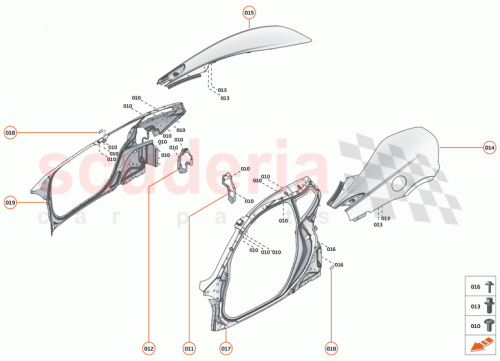 Part Diagram for McLaren 13AA793CP